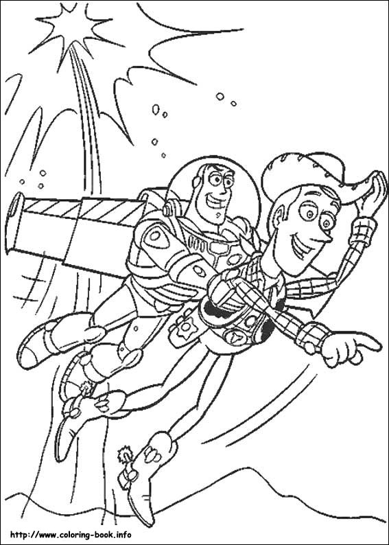 Toy Story coloring picture